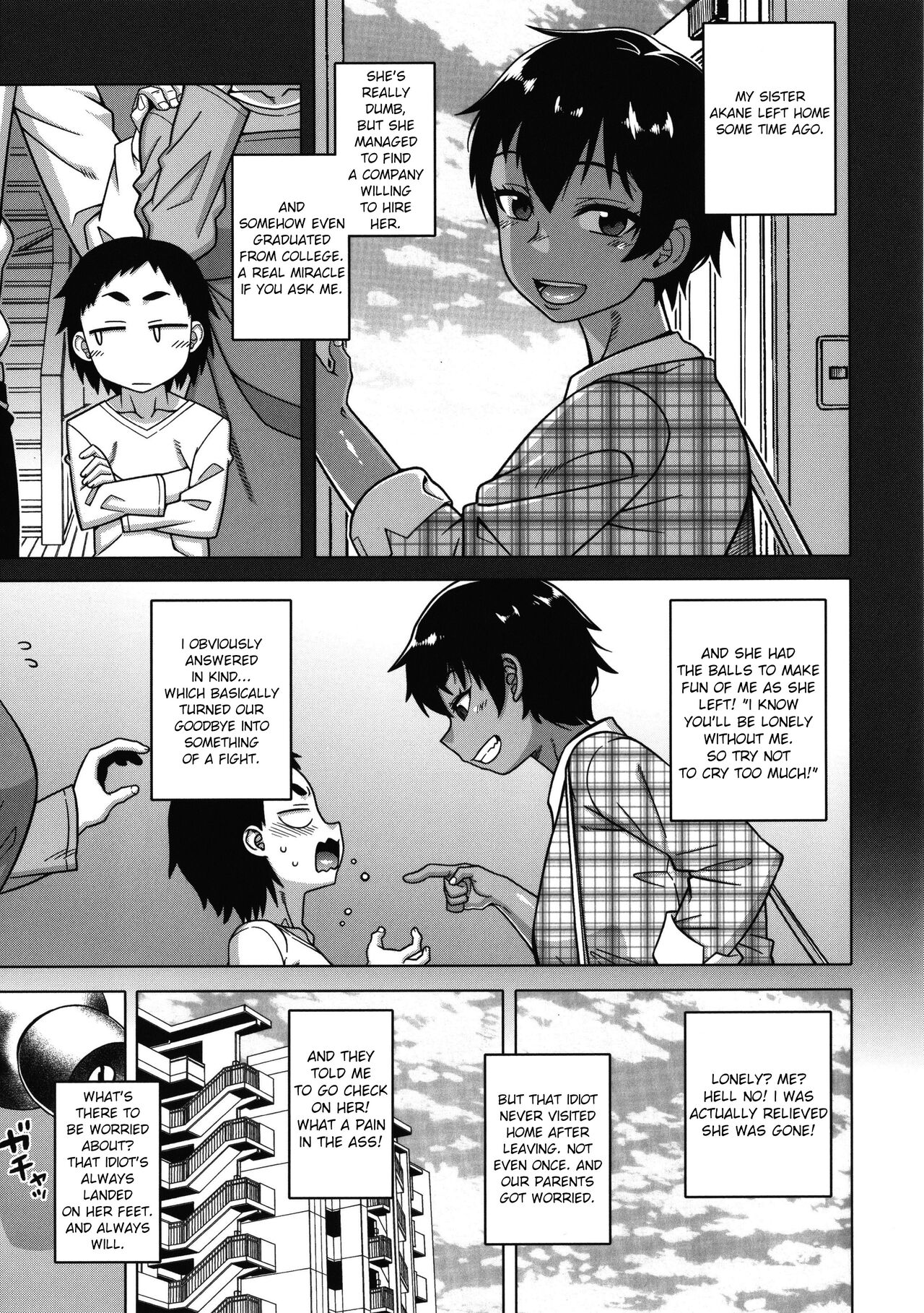 Hentai Manga Comic-Chotto Bijin de Mune ga Dekakute Eroi dake no Baka Nee-Chapter 5-1